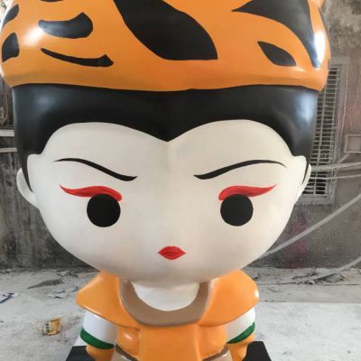 玻璃钢彩绘户外园林景观卡通人物博鱼网页版