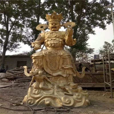 户外寺庙大型佛像哼哈二将博鱼网页版
