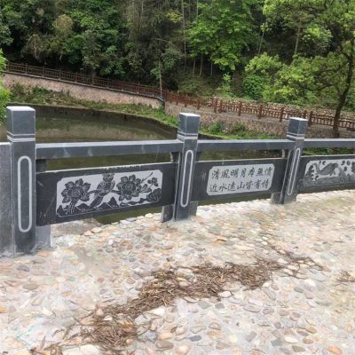 青石河道护栏栏板