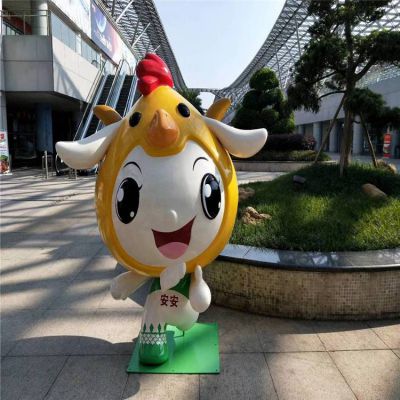 庭院商场售楼处美陈装饰玻璃钢卡通人物博鱼网页版