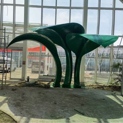不锈钢户外园林大型叶子博鱼网页版