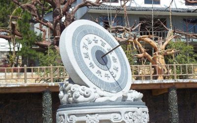 景区石雕户外园林大型景观计时器日晷博鱼网页版