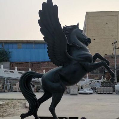 户外街道玻璃钢仿铜飞马博鱼网页版