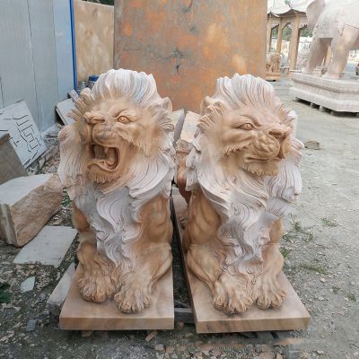 景区祠堂玻璃钢大型仿真浮雕狮子博鱼网页版