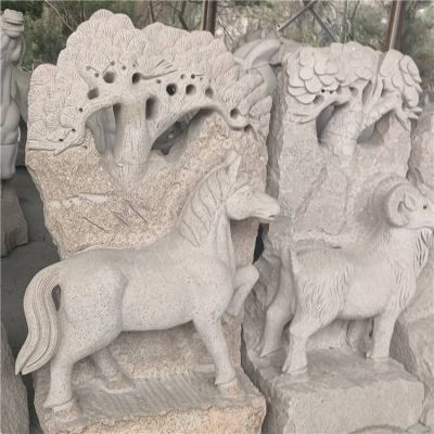 大理石砂石石雕生肖马博鱼网页版