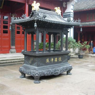 寺庙大型铜雕香炉博鱼网页版