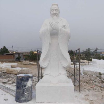 汉白玉园林景区古代教育家孔子博鱼网页版