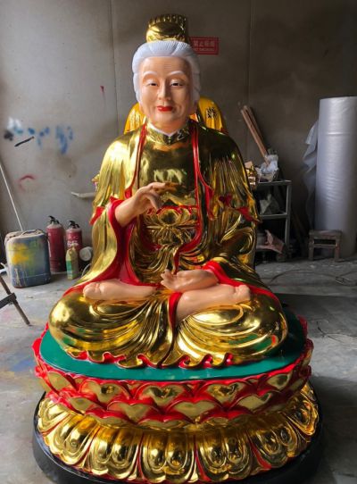 寺庙不锈钢贴金太极老母博鱼网页版