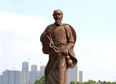 园林铜铸古代神医华佗博鱼网页版