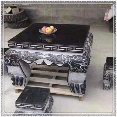 庭院家用青石石雕石桌博鱼网页版