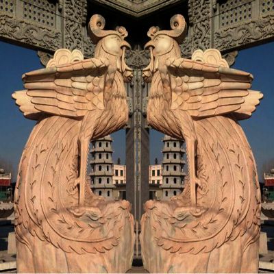 别墅小区黄蜡石浮雕工艺户外园林装饰品摆件凤凰博鱼网页版