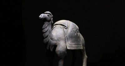 展览馆摆放的玻璃钢做旧骆驼博鱼网页版