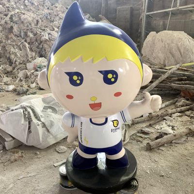 商场摆放玻璃嘎卡通主题吉祥物公仔博鱼网页版