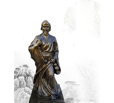 景区玻璃钢仿铜古代名医华佗博鱼网页版