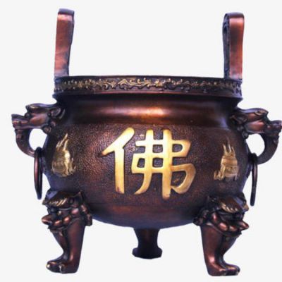 铜雕寺庙祈福上香香炉鼎博鱼网页版
