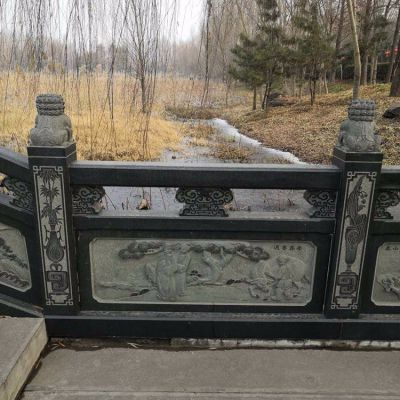 河道石雕中式仿古护栏博鱼网页版