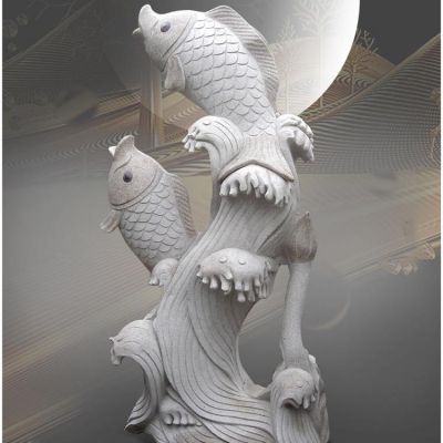 广场园林石雕水族生物鱼山羊花岗岩动物博鱼网页版