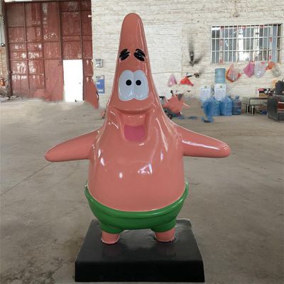 商场游乐场玻璃钢卡通动画片人物派大星博鱼网页版