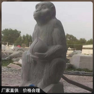 庭院景区大理石雕刻动物博鱼网页版