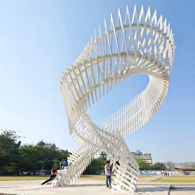 园林广场不锈钢异性创意景观摆件