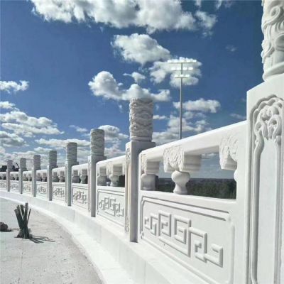 大理石石雕户外街道护栏博鱼网页版
