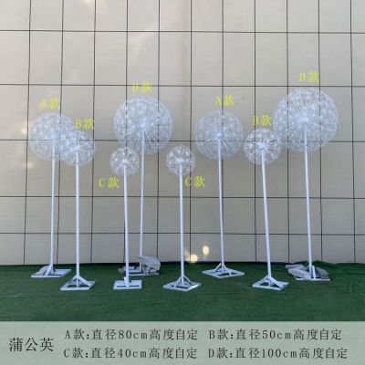 城市广场摆放不锈钢灯光亮化蒲谷英小品博鱼网页版
