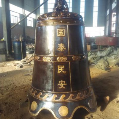 铜雕户外景观寺庙大型铜钟博鱼网页版