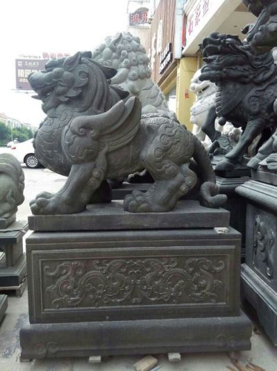 饭店门口大型动物景观装饰品摆件神兽麒麟博鱼网页版
