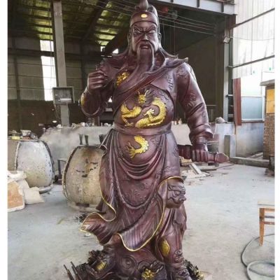 铜雕大型宗教寺庙关公博鱼网页版