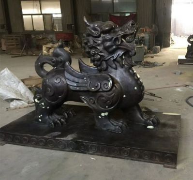 玻璃钢仿铜仿真动物公司企业招财貔貅博鱼网页版
