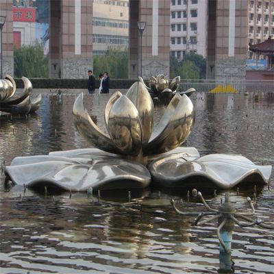 喷泉水景不锈钢景观莲花博鱼网页版