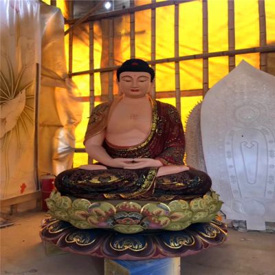 景区大型景观供奉神佛玻璃钢三圣博鱼网页版