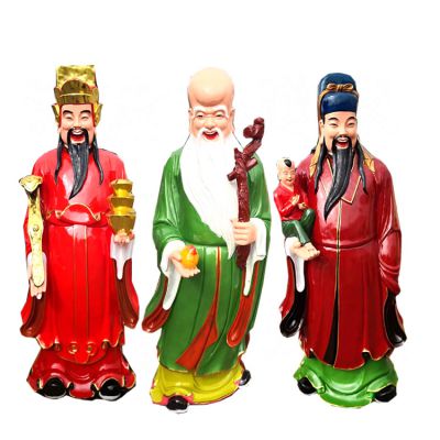 大型玻璃钢福禄寿供奉菩萨财神博鱼网页版