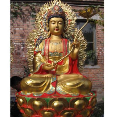 寺庙大型玻璃钢彩绘观世音博鱼网页版