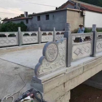 户外河道农场景观大理石石雕护栏博鱼网页版