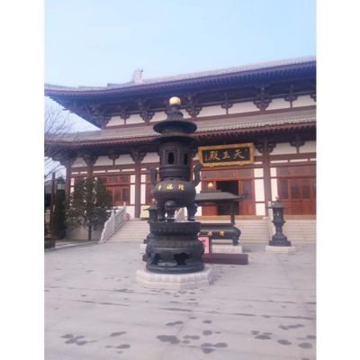 铸造室外寺庙长方形 宗祠供奉铜摆件 香炉博鱼网页版