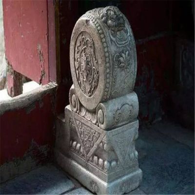 古建园林做旧抱鼓石 中式传统门鼓石摆件 博鱼网页版
