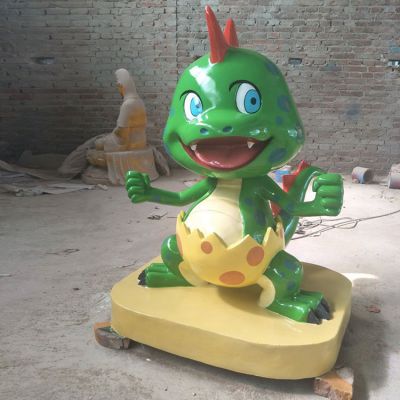 幼儿园游乐园玻璃钢卡通恐龙博鱼网页版