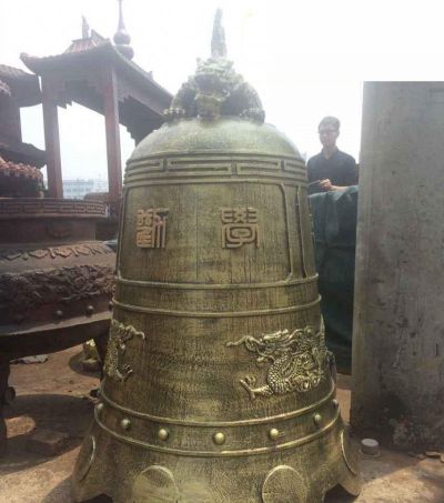 广场寺庙铸造黄铜钟