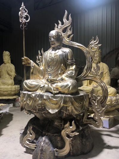 寺庙景区大型不锈钢地藏王博鱼网页版