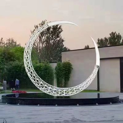 金属镂空创意户外发光照明景观圆环博鱼网页版