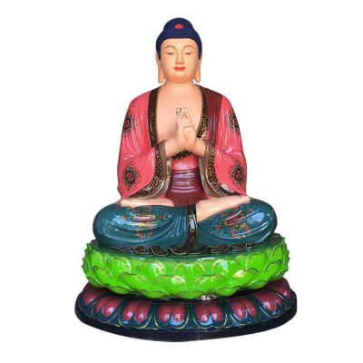 彩绘玻璃钢寺庙家居供奉神佛博鱼网页版
