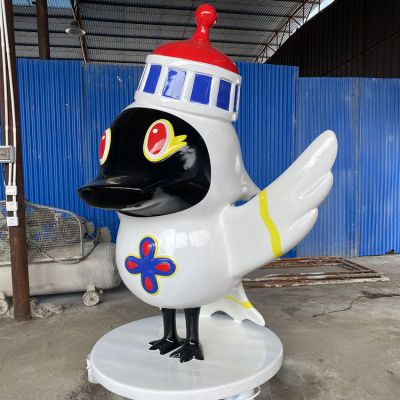 玻璃钢卡通动物园游乐场动物景观博鱼网页版