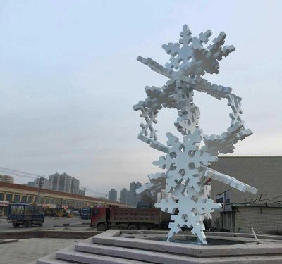花园城市景观雪花榕不锈钢树博鱼网页版