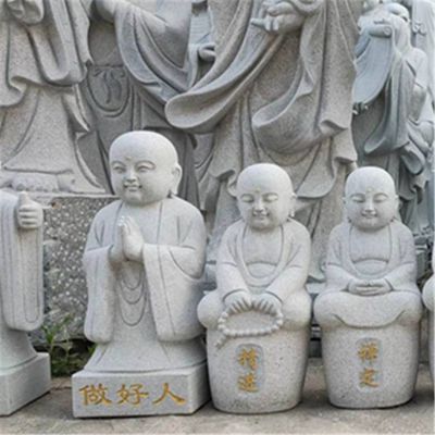 花岗岩石雕寺庙小沙弥博鱼网页版