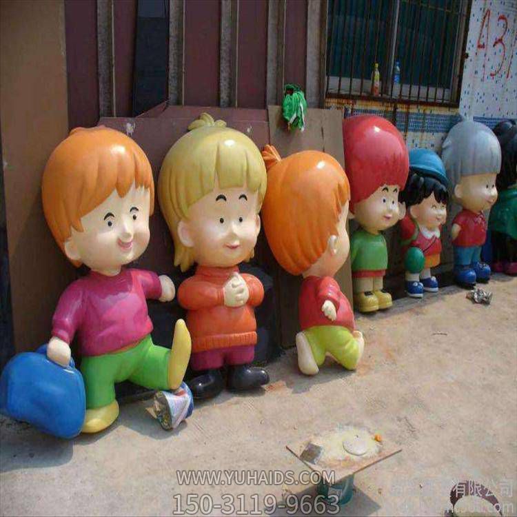 幼儿园商场玻璃钢卡通人物博鱼网页版摆件