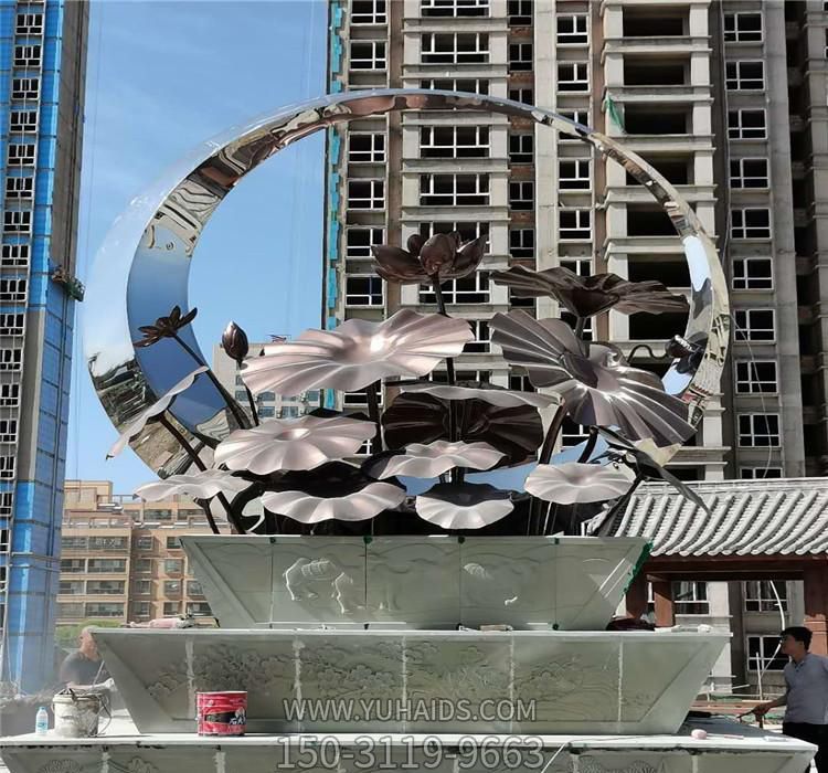 城市不锈钢水景荷花博鱼网页版