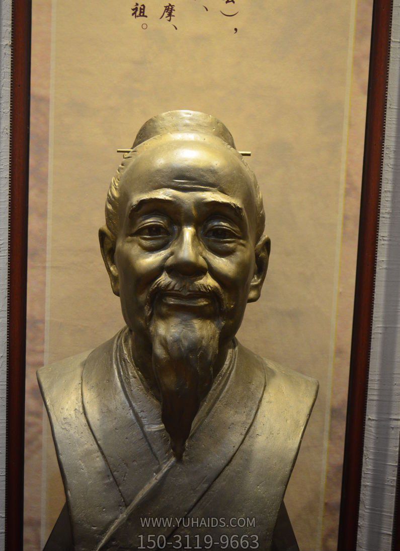 扁鹊胸像古代医学家铜雕扁鹊博鱼网页版