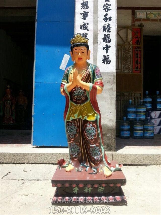 帝释身玻璃钢彩绘32应身神像博鱼网页版