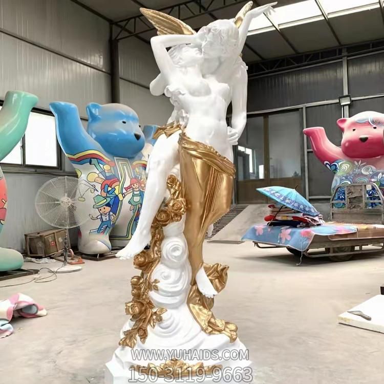 玻璃钢户外街道西方天使博鱼网页版